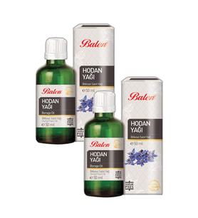 Balen Hodan Yağı Soğuk Pres 50 ml 2 Adet