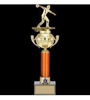 ODAK KUPA - Figürlü Kupalar - Bowling Erkek Figürlü Kupalar FG-056 A - 46 cm