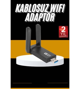 Northcity Mbps Wifi Alıcı Adaptörü - Çift Band Çift Antenli Kablosuz Wifi Kartı