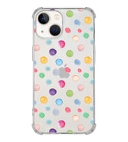 PrintiFy Apple iPhone 13 Uyumlu Water Color 6 Baskılı Şeffaf Köşe Korumalı Antişok Kılıf