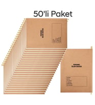Metal Askılı Personel Özlük Dosyası 8 Yapraklı 50 Li Paket