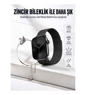 Mey İthalat® SQ-16 Mini Series 10 Akıllı Saat Spor Modları, Bildirim ve Müzik Kontrolü
