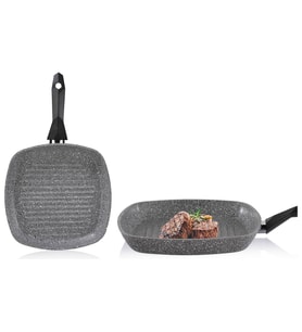 Schafer 22002-grı05 Cory 28 Cm Kare Grill Tava