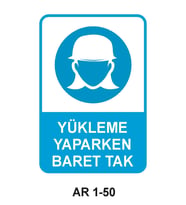 İŞ GÜVENLİĞİ UYARI LEVHASI 1 ADET PVC 21 X 29CM