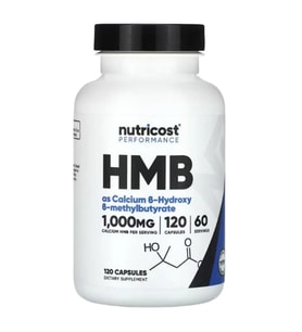 Nutricost HMB 1000mg (120 Capsules) Abd Menşei.37.