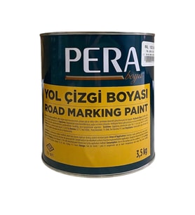 PERA YOL ÇİZGİ BOYASI RAL 1023 SARI GL 3,5 KG