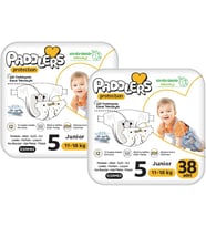 Protection Bebek Bezi 5 Numara Junior (11-18 Kg) 76 Adet – 2’li Jumbo Set, Maksimum Koruma