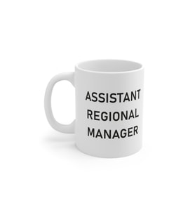 The Office Tv Series Assistant Regional Manager Baskılı Kupa Bardak