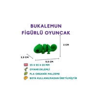 Bukalemun Figür - 3D Renk Değiştiren Mini Oyuncak