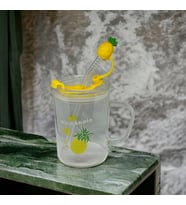 Ananas Tasarımlı Kupa Bardak