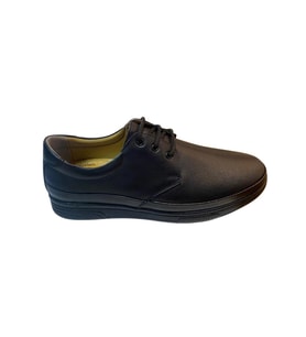 Serhan Ayakkabı 430 Erkek Siyah (40-44) Deri Comfort Ayakkabı
