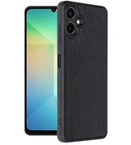 Northcity Samsung Galaxy A06 Uyumlu Kılıf Aras Deri Kapak - Siyah