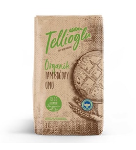 Tellioğlu Organik Tam Buğday Unu 1 Kg