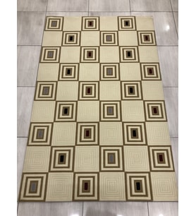 Saray Halı Vizyon 10957 R 150X230 Gri Siyah Krem 4 M2 Halı !