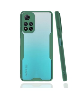 Xiaomi Redmi Note 11 Pro Plus 5g Kılıf Platin Silikon - Yeşil