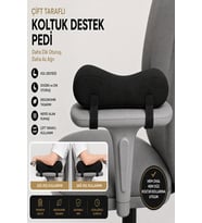 Ergonomik Çift Taraflı Visco Kol Destek Pedi – Kolçak ve Dirsek Destek Minderi 2 li Set