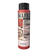 RİCH SLF-500-5824 SELFY DECOR VERNİKLİ AKRİLİK BOYA 500cc.KARDİNAL KIRMIZI