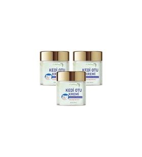 Kedi Otu Kremi Uzak Doğu Mucizesi Doğal Etkili Masaj Krem 50ml X 3 ADET