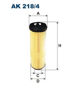FILTRON AK2184 Hava Filtresi A6460940004