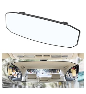 ALLY SD-2415 Kavisli Dışbükey Geniş Açılı Araç Dikiz Aynası 299x90mm-(5775) - HPSBYI1956-5