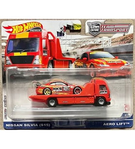 Mattel Hot Wheels Team Transport Premium Nissan Silvia S15 Aero Lift