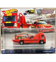 Mattel Hot Wheels Team Transport Premium Nissan Silvia S15 Aero Lift