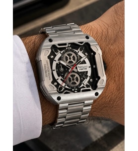 Ferrucci Kare Kadran Fonksiyonları Aktif Takvimli 45mm Kasa Çap Erkek Kol Saati