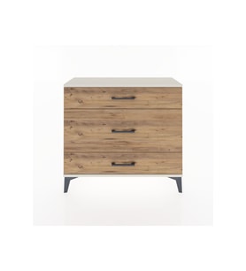 Arges Şifonyer 3 Çekmeceli 88x30x80 Aytaşı-Çam