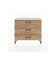 Arges Şifonyer 3 Çekmeceli 88x30x80 Aytaşı-Çam