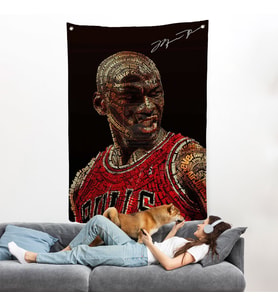 Michael Jordan Duvar Örtüsü-7739