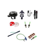Bisiklet Aksesuar Seti 9 Parça Xl Paket (Siyah)