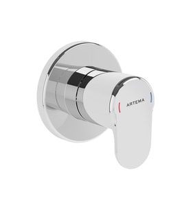 Artema Root Round Ankastre Stop Valf Krom A42730