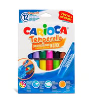 CARİOCA TEMPERELLO STICK POSTER BOYAMA KALEMİ 12Lİ