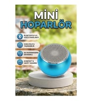 Mini Bluetooth Hoparlör Kablosuz Taşınabilir Su Sıçramasına Dayanıklı Kompakt Tasarım