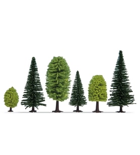 Noch 32811 Karışık Orman Ağaçları, 25 Adet, 3,5-9 cm. Diorama Malzemesi
