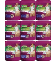Depend Emici Külot Hasta Bezi XL Extra Büyük 81 Adet (9PK*9)