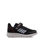 Trend Adımlar Siyah-Beyaz Memory Foam Tabanlı Erkek Çocuk Sneaker (Siyah - Beyaz)