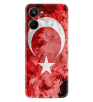 11 Pro Kılıf Resimli Desenli Baskılı Silikon Şanlı Türk Bayrağı 1315