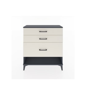 Arges Şifonyer 3 Çekmeceli 88x30x96 Antrasit-Aytaşı