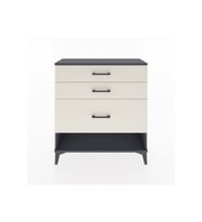 Arges Şifonyer 3 Çekmeceli 88x30x96 Antrasit-Aytaşı