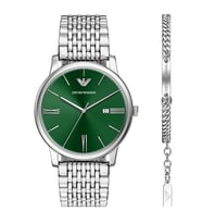 Emporio Armani AR80087SET Erkek Kol Saati ve Bileklik Seti
