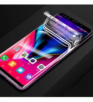 Samsung Galaxy S6 Edge Ekran Koruyucu Full Tam Kaplayan Kavisli HD Esnek Film (Renksiz)