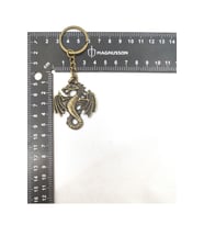 EJDERHA FİGÜRÜ İLE İLGİLİ ANAHTARLIK (Metal)