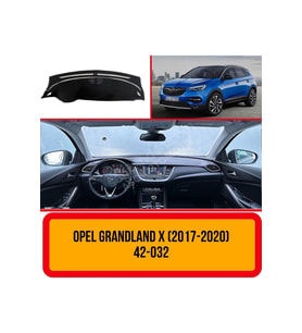 Opel Grandland X Torpido Koruyucu 3d Torpido Koruma Halısı (2017-2020)