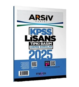 Marka Yayınları 2025 KPSS Lisans Çıkmış Sorular