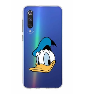 Xiaomi Mi 9 Se Uyumlu Kapak Donald Duck Tasarımlı Şeffaf Silikon Kılıf