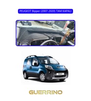PEUGEOT Bipper (2007-2020) TAM KAPALITORPİDO KORUMA HALISI MAVİ KENAR