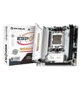 MAXSUN MS-eSport B650ITX WIFI ICE DDR5 HDMI-DP PCIE 5.0 AM5 MITX