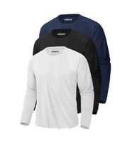 Erkek 3'lü Paket Basic Uzun Kollu Tişört Sporcu Body T-shirt