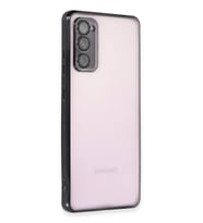 Galaxy S20 Fe Kılıf Lensli Silikon - Siyah